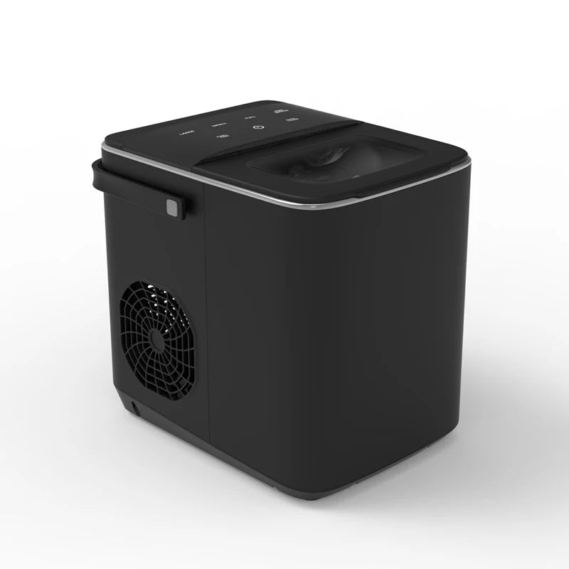 Portable Bullet Ice Maker for Home Fast Self Cleaning Machine