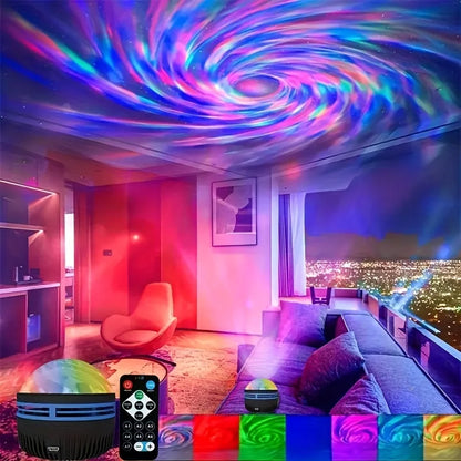 Saimili Galaxy Projector Night Light Remote for Kids Rooms