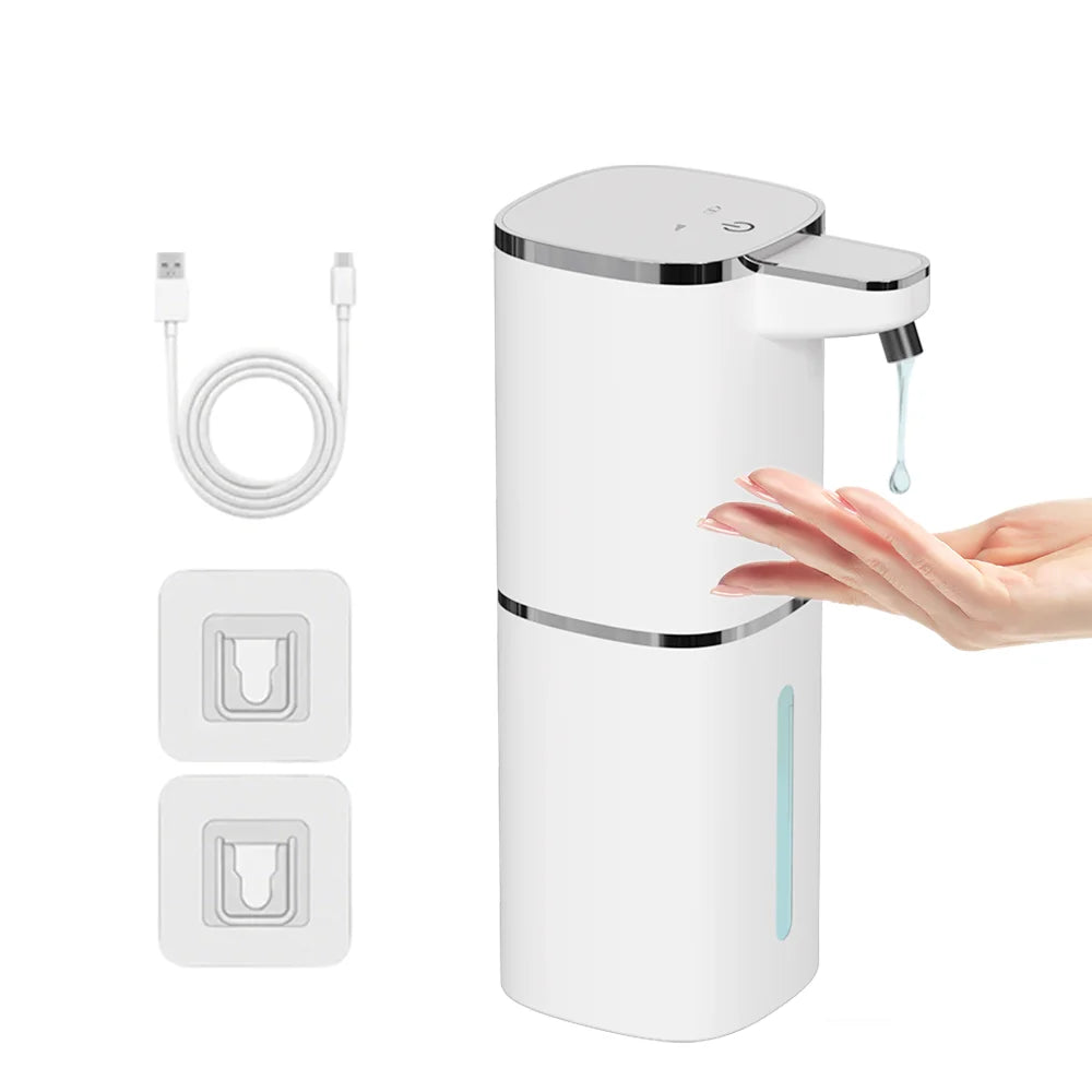 DONASIRA Wall Mounted Touchless Soap Dispenser for Kitchen and Bath
