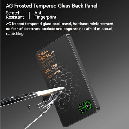 CrownQu Fast Magnetic Wireless Power Bank for iPhone Users
