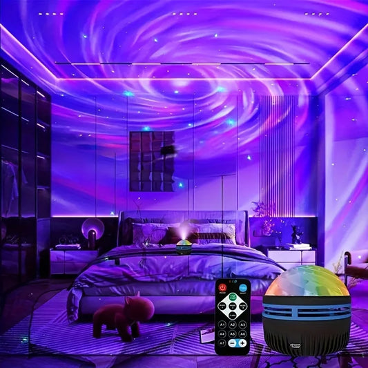 Saimili Galaxy Projector Night Light Remote for Kids Rooms