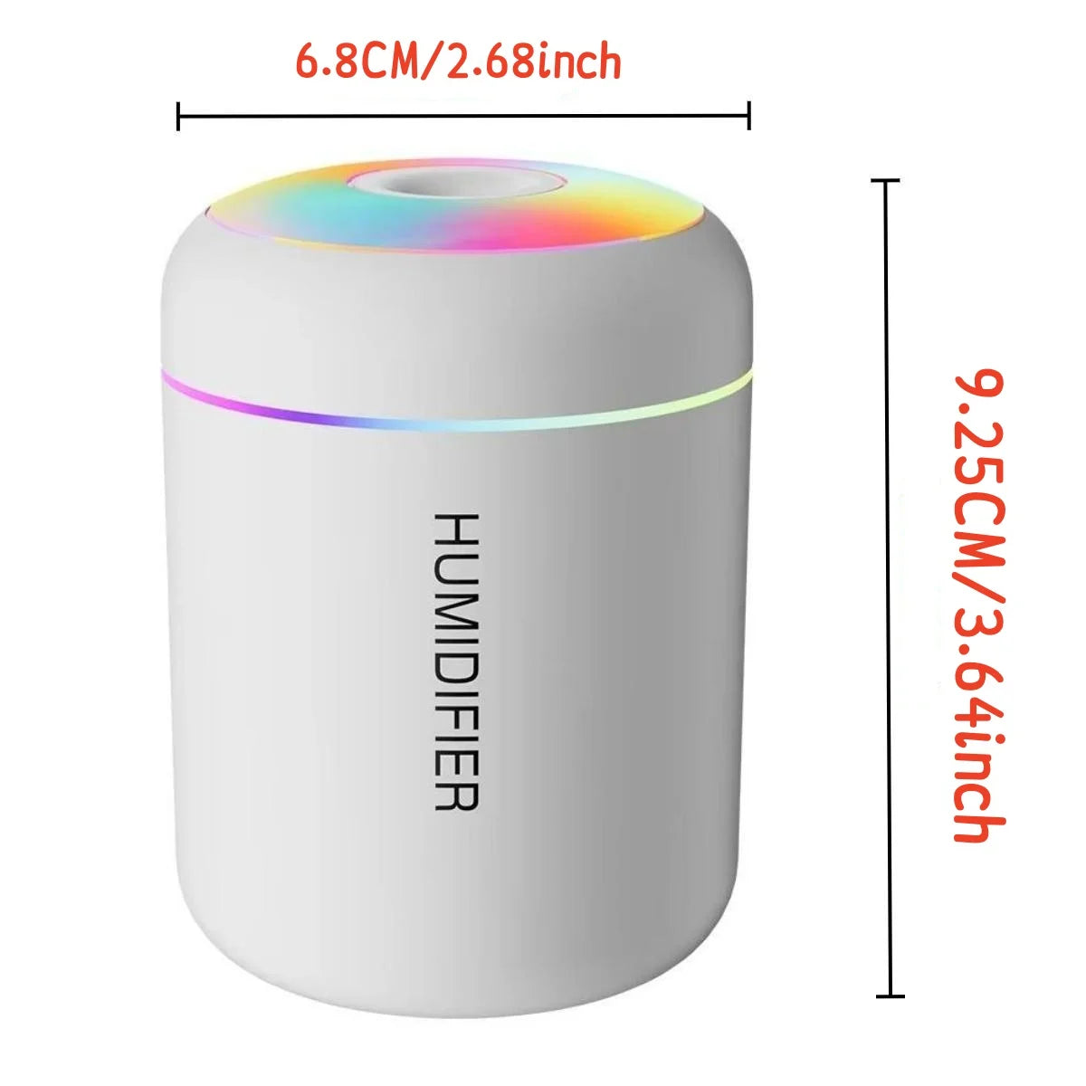 Searide Mini USB Humidifier With Aroma Mist For Home And Car