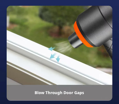 Portable Car Vacuum Cleaner With 2 In 1 Suction Blower