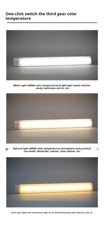 Bright Rechargeable LED Motion Sensor Light for Closets