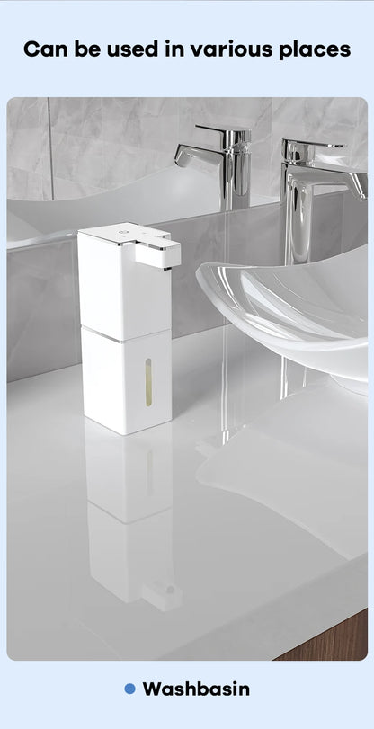 DONASIRA Wall Mounted Touchless Soap Dispenser for Kitchen and Bath