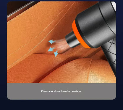 Portable Car Vacuum Cleaner With 2 In 1 Suction Blower