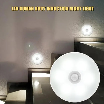 Super Cheese PIR Motion Sensor LED Night Light USB Rechargeable for Closets