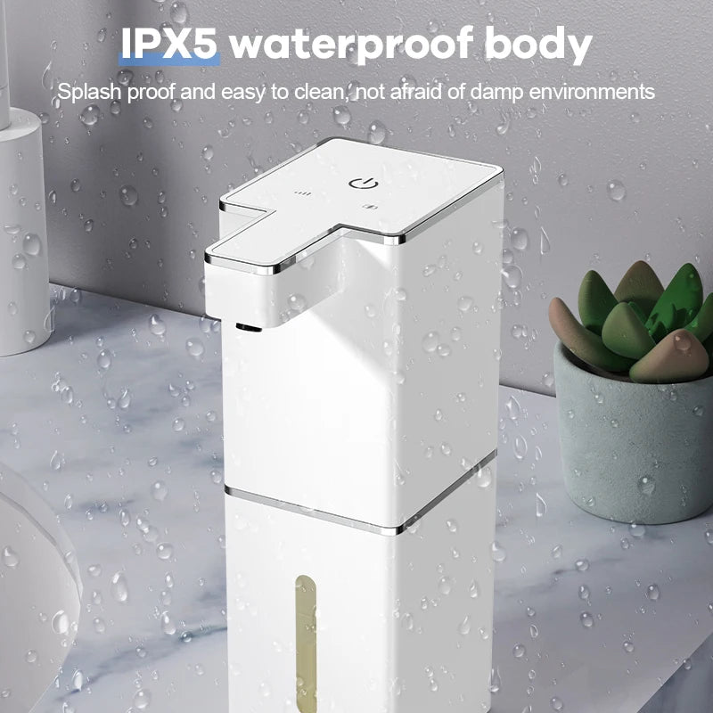 DONASIRA Wall Mounted Touchless Soap Dispenser for Kitchen and Bath