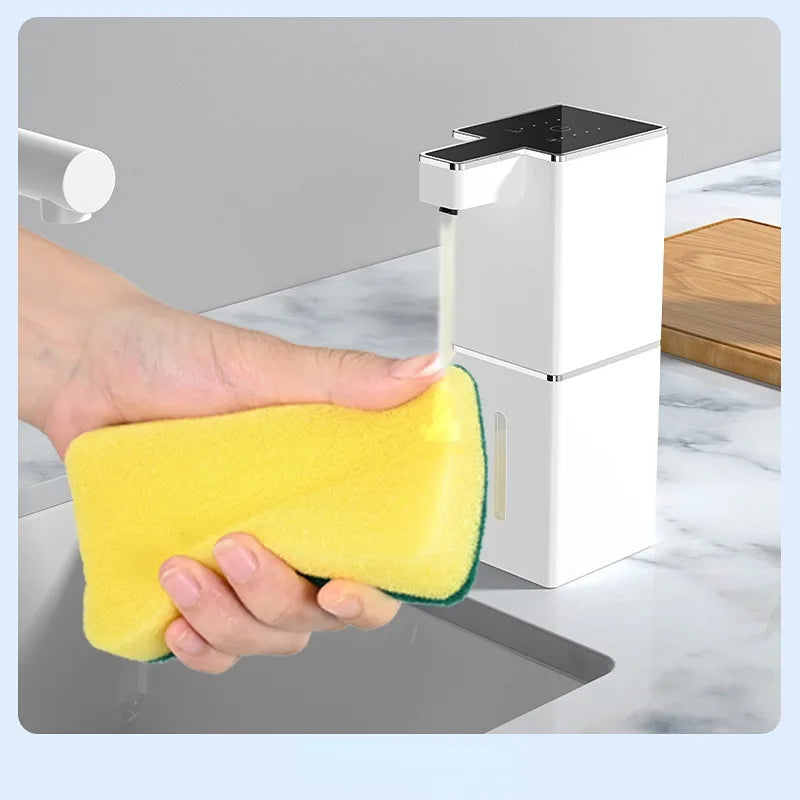 DONASIRA Wall Mounted Touchless Soap Dispenser for Kitchen and Bath