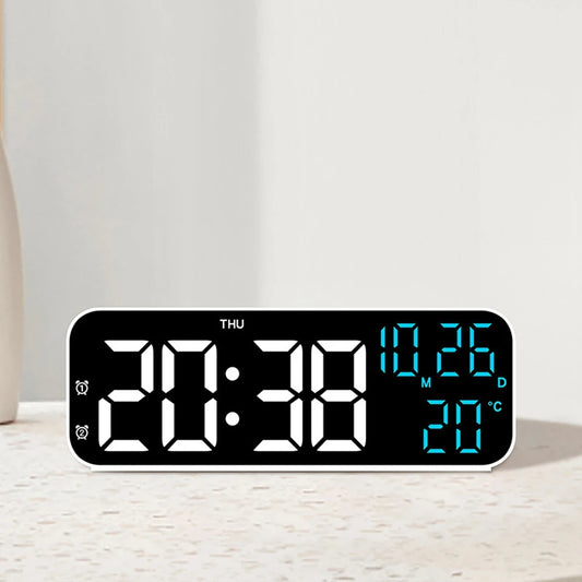 Digital LED Alarm Clock With Temperature And Night Mode