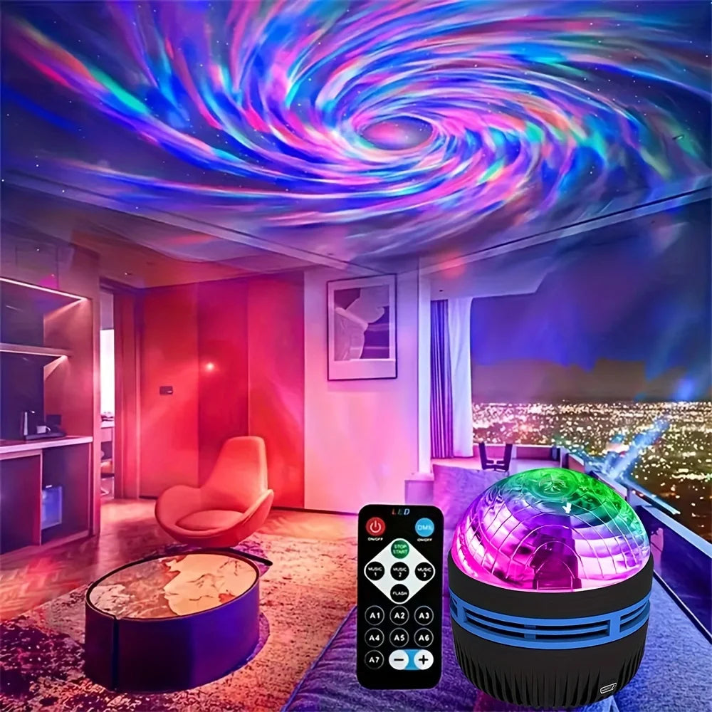 Saimili Galaxy Projector Night Light Remote for Kids Rooms
