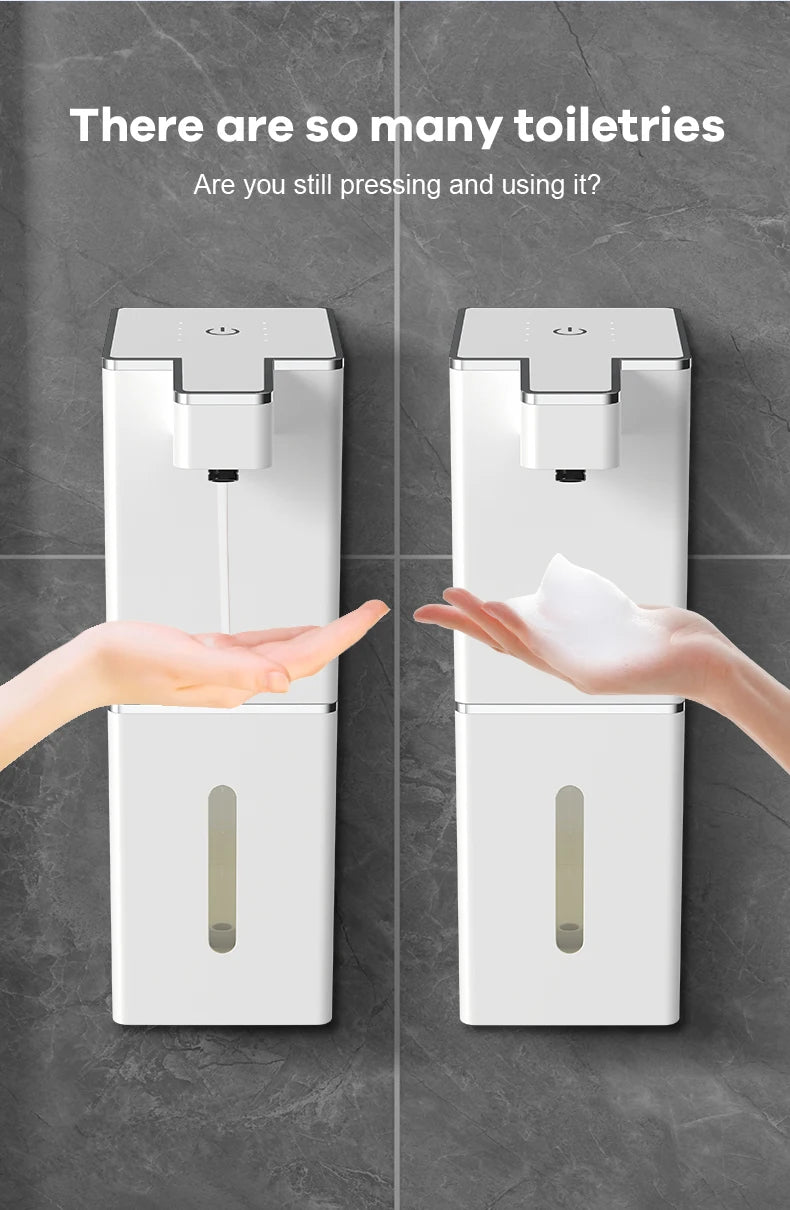 DONASIRA Wall Mounted Touchless Soap Dispenser for Kitchen and Bath