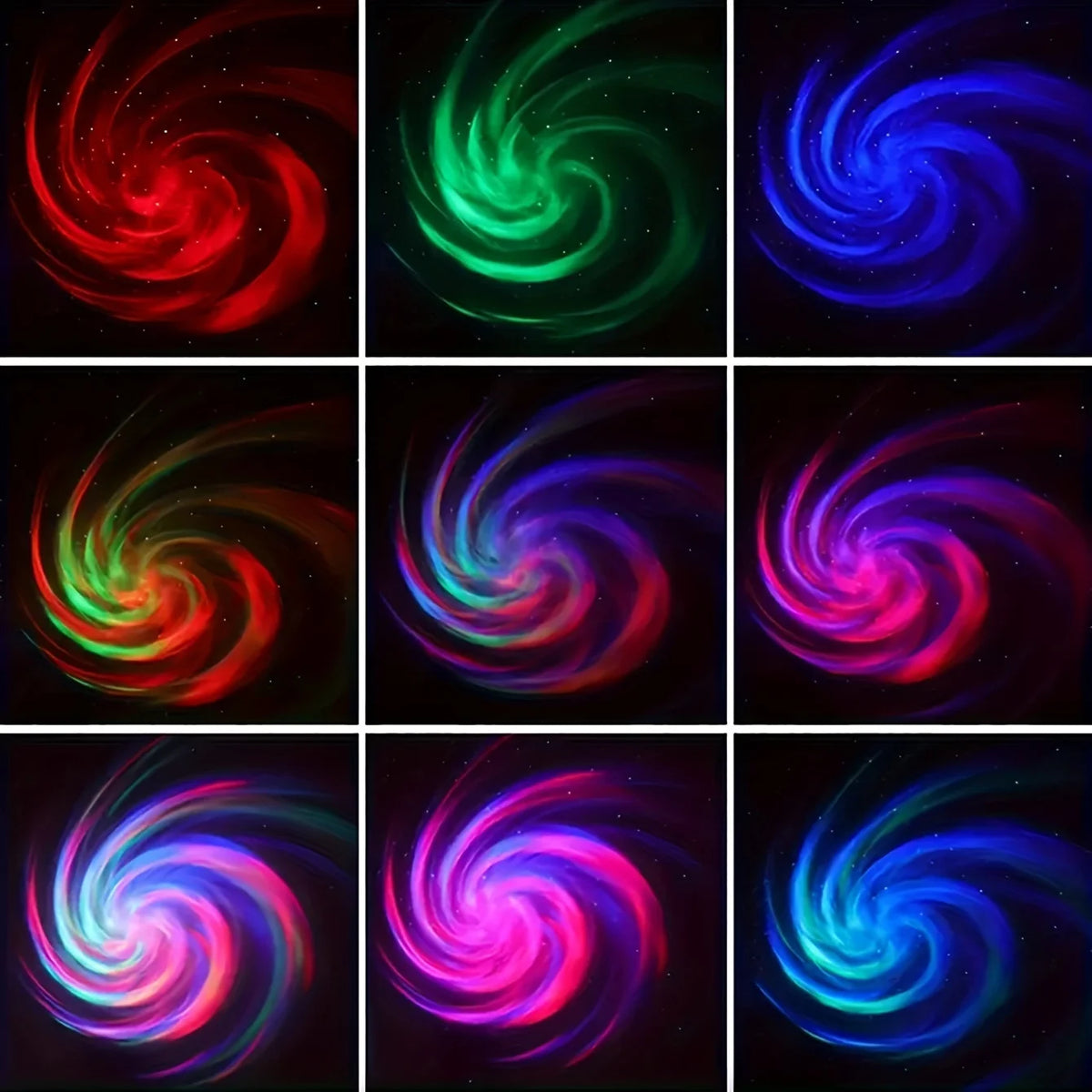 Saimili Galaxy Projector Night Light Remote for Kids Rooms