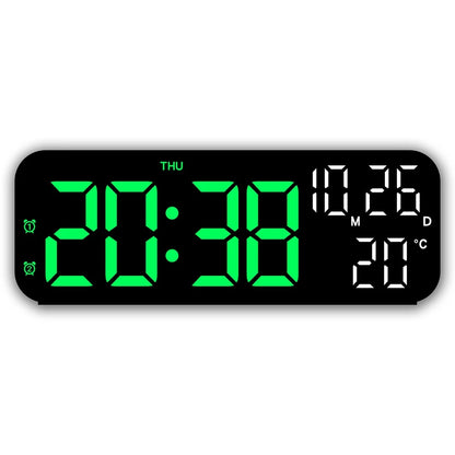 Digital LED Alarm Clock With Temperature And Night Mode