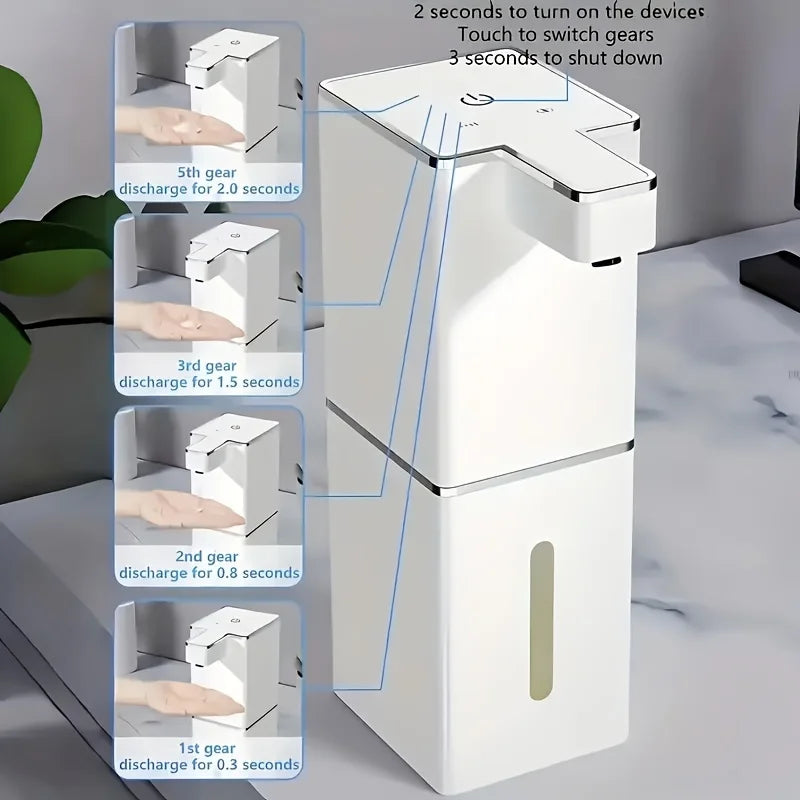 DONASIRA Wall Mounted Touchless Soap Dispenser for Kitchen and Bath