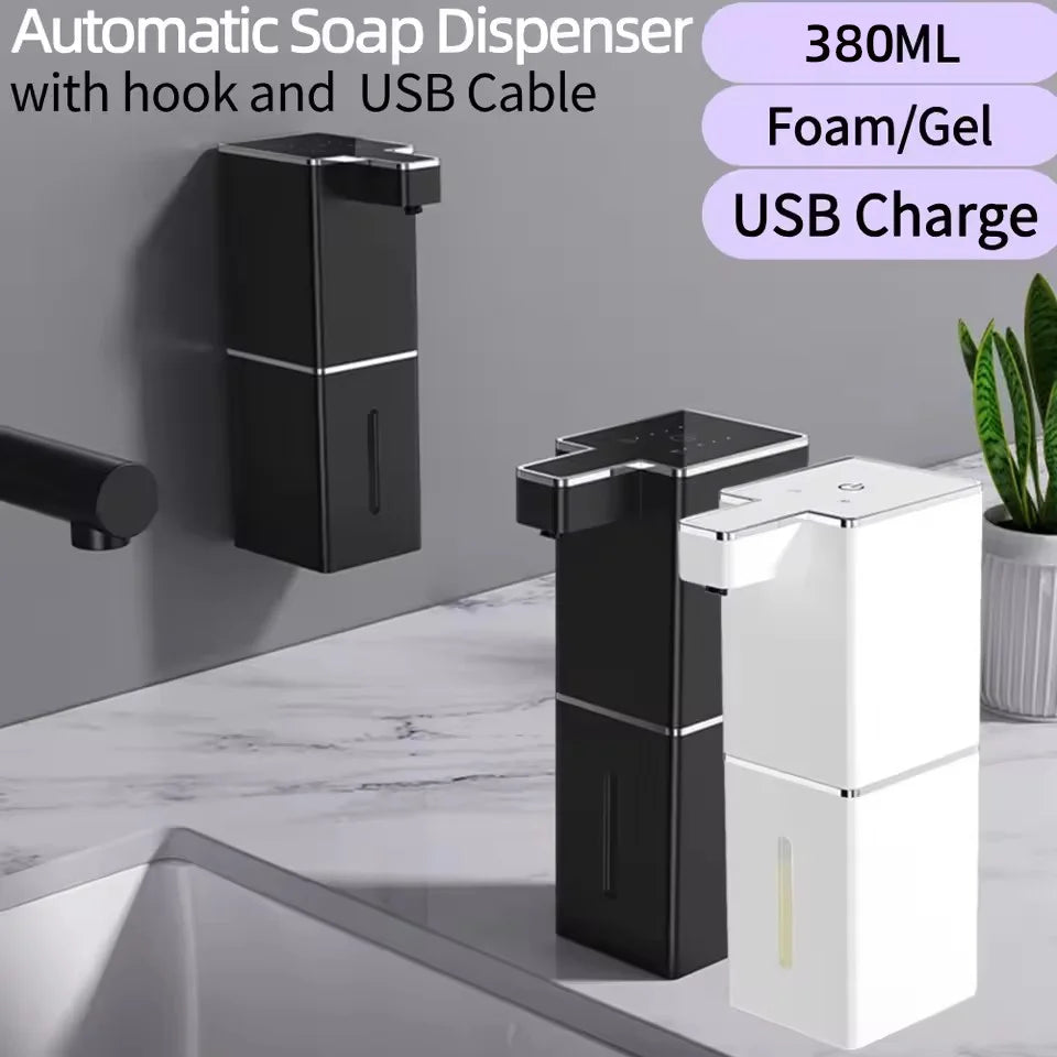 DONASIRA Wall Mounted Touchless Soap Dispenser for Kitchen and Bath