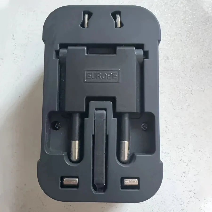 Universal Travel Adapter With Dual USB Ports For Travelers