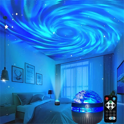 Saimili Galaxy Projector Night Light Remote for Kids Rooms