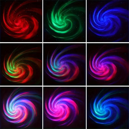 Saimili Galaxy Projector Night Light Remote for Kids Rooms