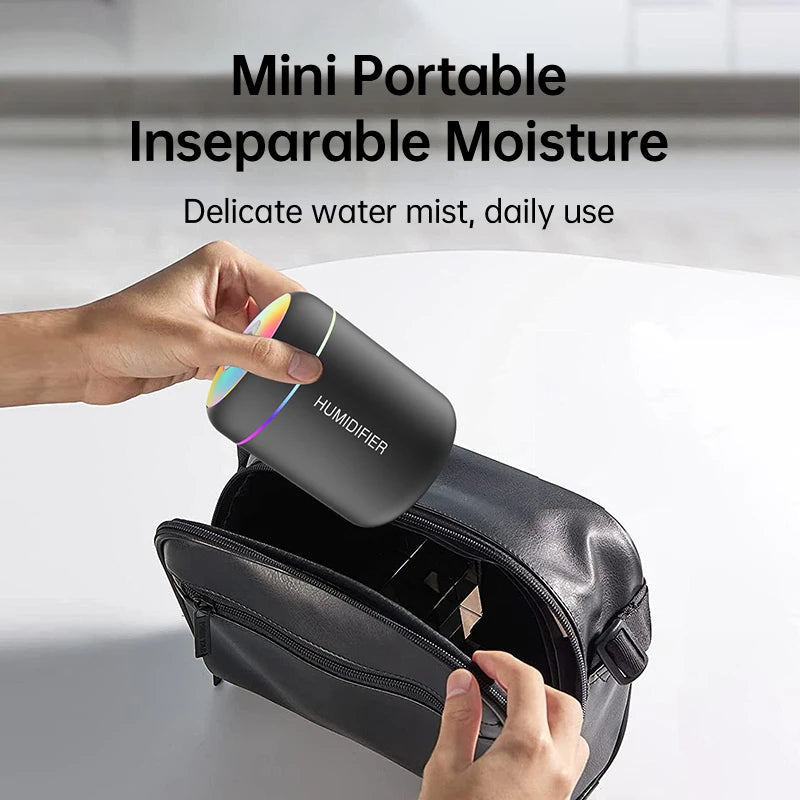 Searide Mini USB Humidifier With Aroma Mist For Home And Car