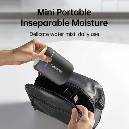 Searide Mini USB Humidifier With Aroma Mist For Home And Car