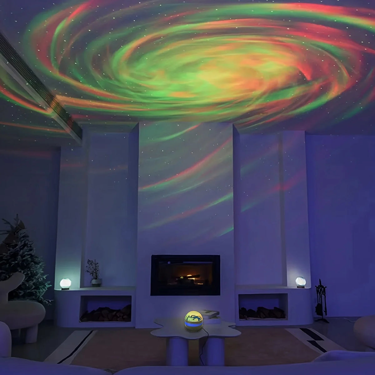 Saimili Galaxy Projector Night Light Remote for Kids Rooms