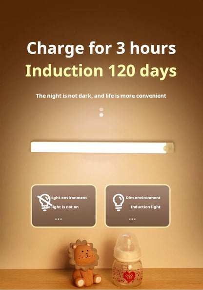 Bright Rechargeable LED Motion Sensor Light for Closets