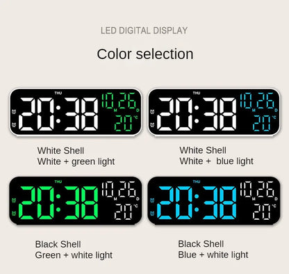Digital LED Alarm Clock With Temperature And Night Mode