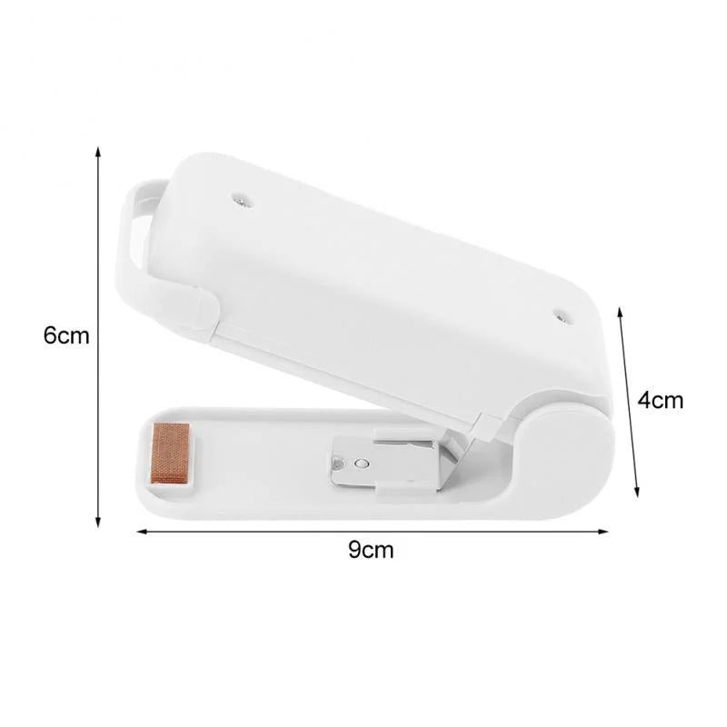 Mini Heat Bag Sealer, Handheld Food Saver for Home Cooks